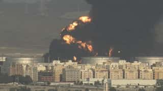 Yemen's Houthi rebels claim responsibility for oil plant attack as huge fire erupts in Jeddah