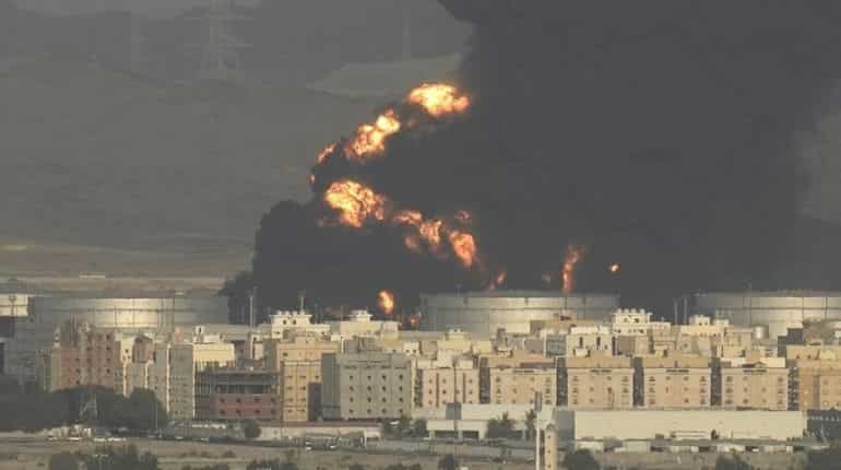 Yemen's Houthi rebels claim responsibility for oil plant attack as huge fire erupts in Jeddah