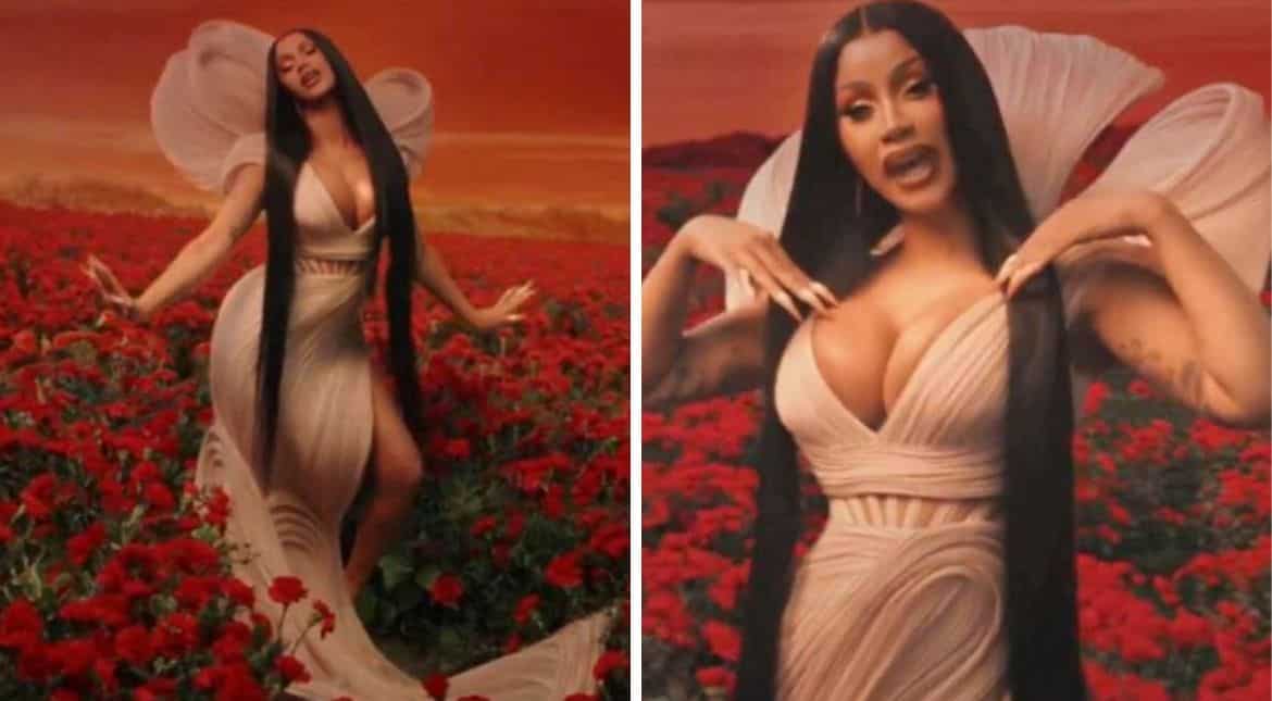 Cardi B wears Indian designer Gaurav Gupta's creation in her new music video Cardi B wears Indian designer Gaurav Gupta's creation in her new music video