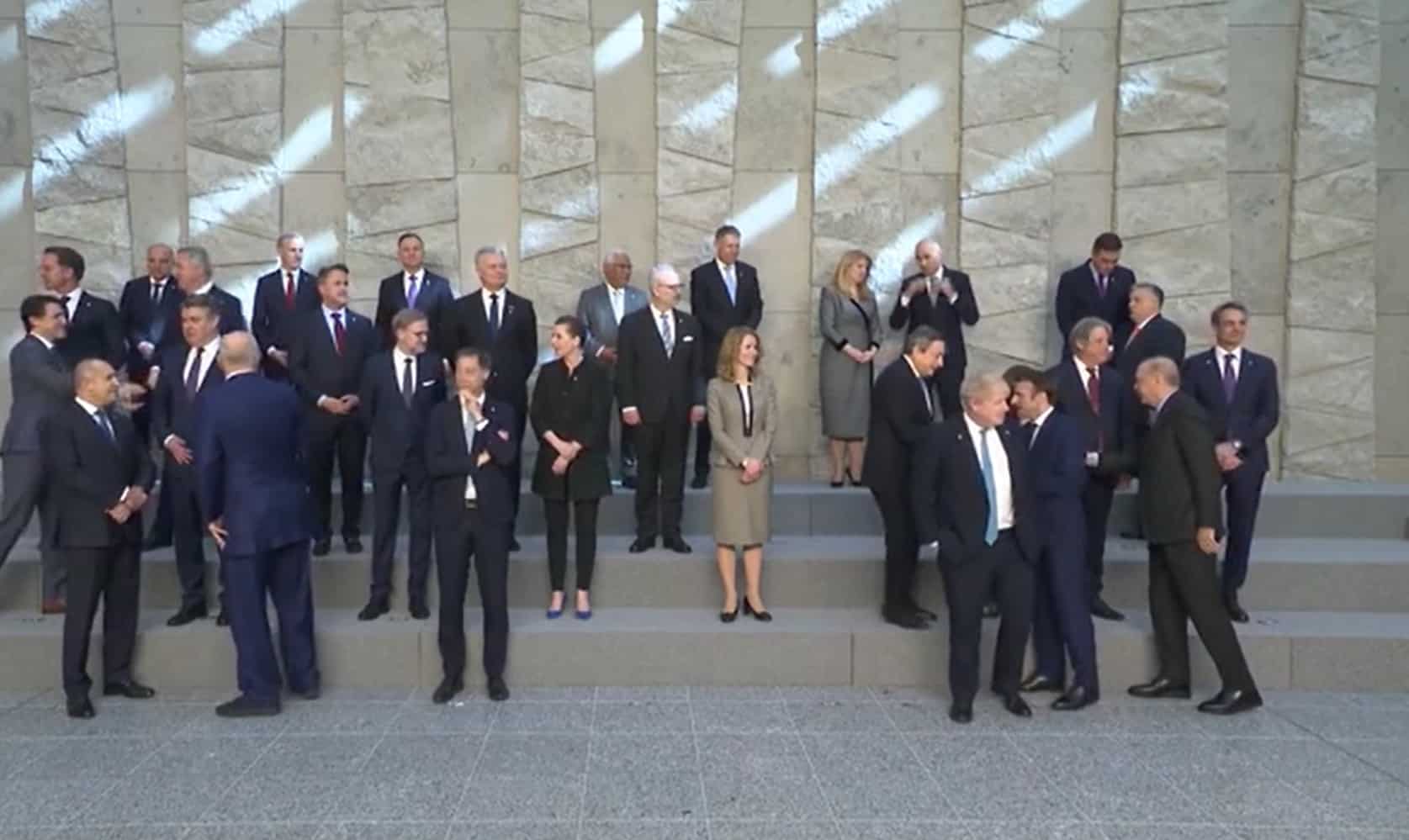 Watch: UK PM Boris Johnson ‘snubbed’ ahead of NATO group photo Watch: UK PM Boris Johnson ‘snubbed’ ahead of NATO group photo