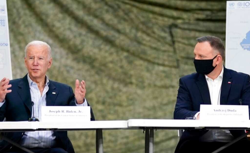 U.S. President Biden calls for unity among democracies ahead of meeting with Polish President Duda