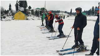 Indian Army trains specially-abled Kashmiri youths in skiing