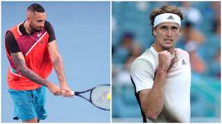 Miami Open: Nick Kyrgios crushes Andrey Rublev, Alexander Zverev fights past Borna Coric to enter 3rd round