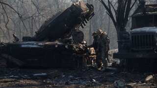 At the edge of Kyiv, Ukrainians show off their counteroffensive