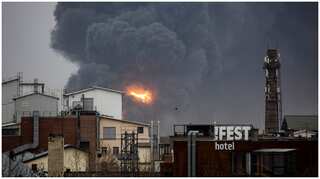 Rockets strike western Ukrainian city Lviv, Kremlin denounces Biden's 'butcher' comment