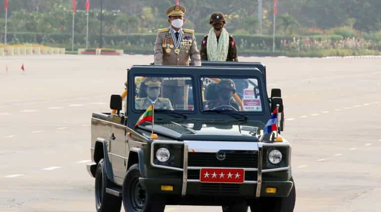 Myanmar army says will 'annihilate' coup opponents on crackdown anniversary Myanmar army says will 'annihilate' coup opponents on crackdown anniversary