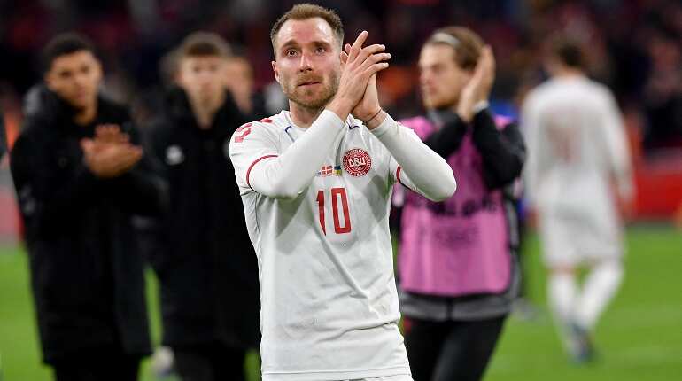 Elated Christian Eriksen enjoys 'perfect' Denmark comeback after cardiac arrest in Euros