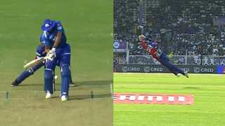 Delhi Capitals' Tim Seifert pulls off stunning catch to send Kieron Pollard packing in MI clash - WATCH