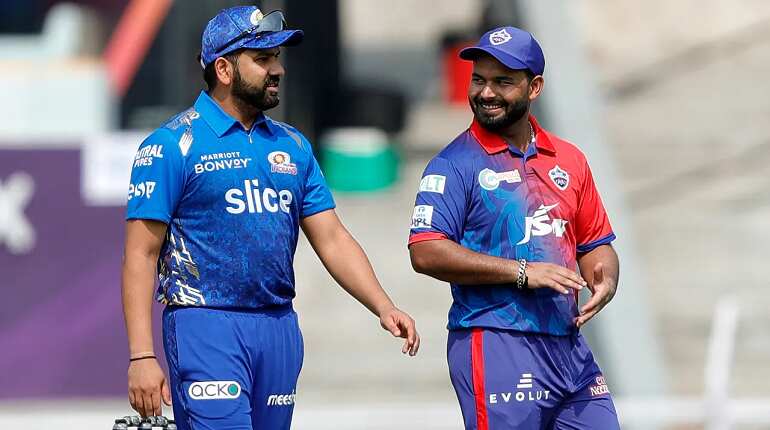 IPL 2022: Mumbai Indians skipper Rohit Sharma fined Rs 12 lakh for slow over-rate against Delhi Capitals IPL 2022: Mumbai Indians skipper Rohit Sharma fined Rs 12 lakh for slow over-rate against Delhi Capitals