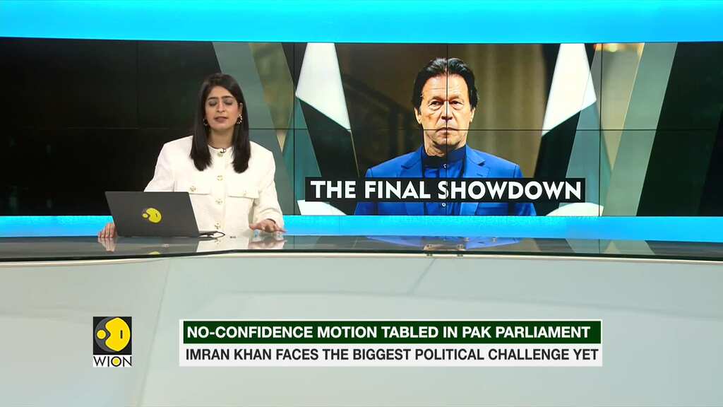 No-confidence motion against PM Imran Khan tabled in Pakistan Parliament