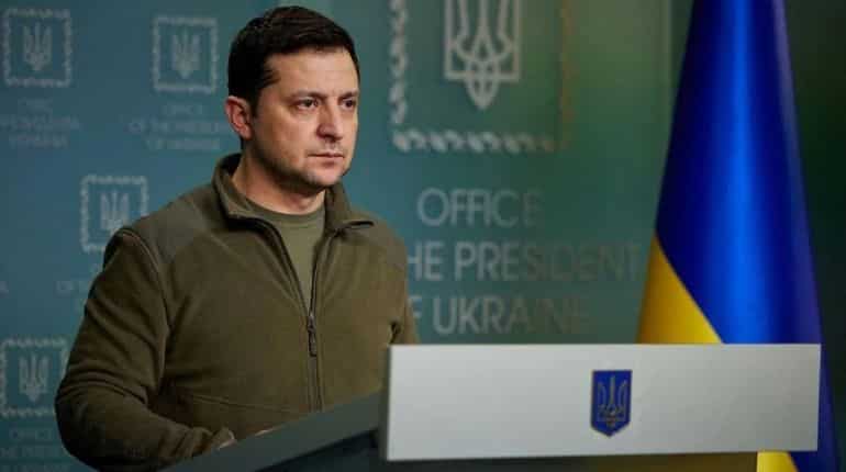 After Kremlin bans interview, Ukrainian President Volodymyr Zelensky says Russia is 'frightened'