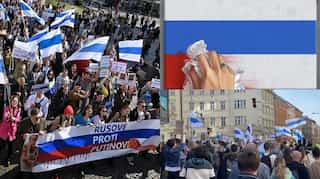 Wiping off the blood: To oppose Ukraine war, Russians adopt new national flag  