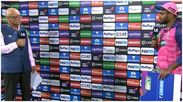 IPL 2022: RR captain Sanju Samson gives cheeky reply to Danny Marrison's title-drought question post SRH win IPL 2022: RR captain Sanju Samson gives cheeky reply to Danny Marrison's title-drought question post SRH win