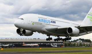 Airbus flew A380 on 100% Sustainable Aviation Fuel, primarily consisting of used cooking oil