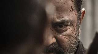 Makers share Kamal Haasan's intense new poster from 'Vikram'