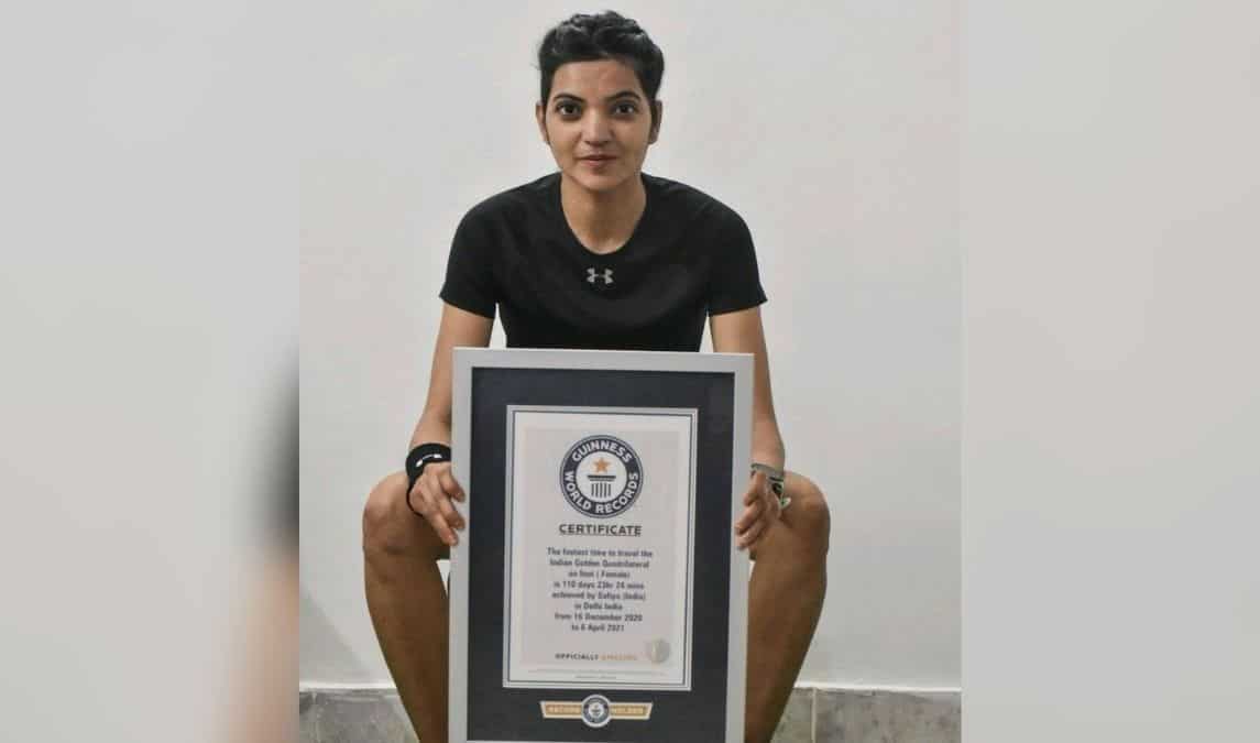 Officially Amazing! Delhi's Sufiya Khan ran 6,000 km in 110 days, sets a world record Officially Amazing! Delhi's Sufiya Khan ran 6,000 km in 110 days, sets a world record