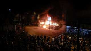 Sri Lanka imposes curfew after protests outside President Rajapaksa’s home turn violent