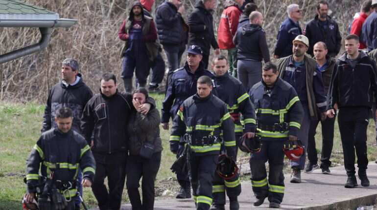Eight miners killed as coal mine shaft in Serbia collapses Eight miners killed as coal mine shaft in Serbia collapses
