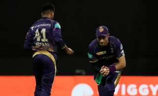 IPL 2022: Kolkata Knight Riders' Tim Southee pulls off sensational catch against Punjab Kings - WATCH