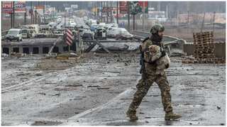 Ukraine conflict: Russian troops pushed back around Kyiv, say Ukrainian officials