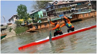 Kashmir: First-ever Kayaking and Canoeing marathon held on Jhelum river