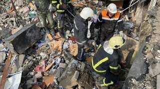 Mykolaiv's governor says at least 35 killed from Russian strike on government building