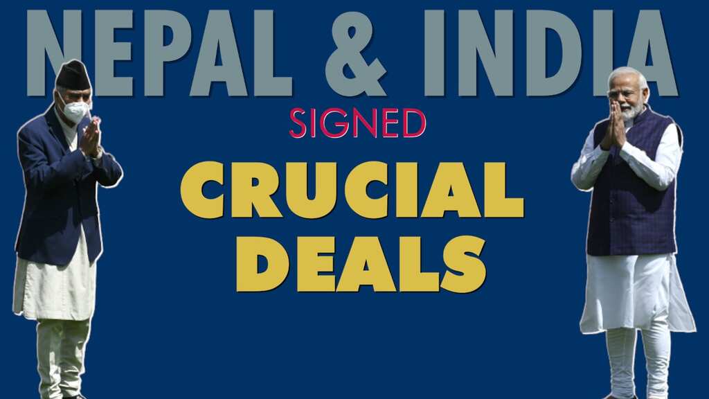 Nepal & India sign key deals to deepen ties