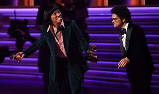Bruno Mars and Anderson .Paak will not be submitting Silk Sonic latest album for Grammy's