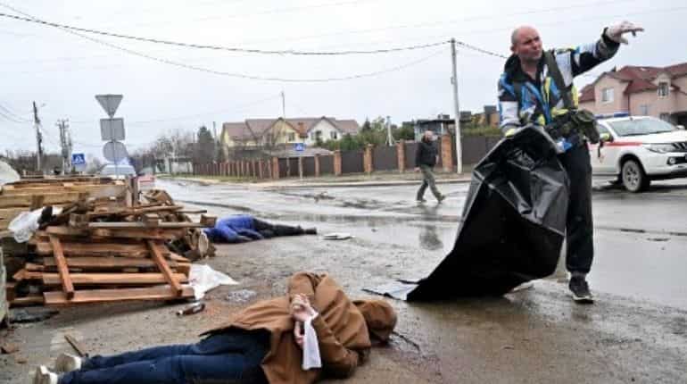 Ukraine war: 410 civilian bodies recovered in Kyiv region, says prosecutor