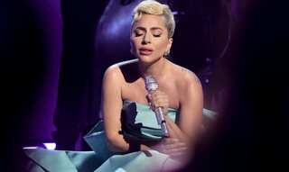 Lady Gaga hit with a soft toy while performing on stage - watch