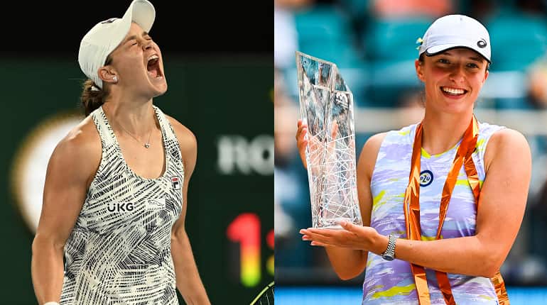 New world no.1 Iga Swiatek says she was 'crying for 40 minutes' after Ash Barty's retirement