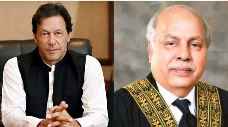 Pakistan's political crisis: Imran Khan nominates former CJP Gulzar Ahmed as caretaker PM Pakistan's political crisis: Imran Khan nominates former CJP Gulzar Ahmed as caretaker PM