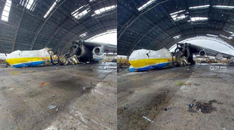 AN-225 completely destroyed