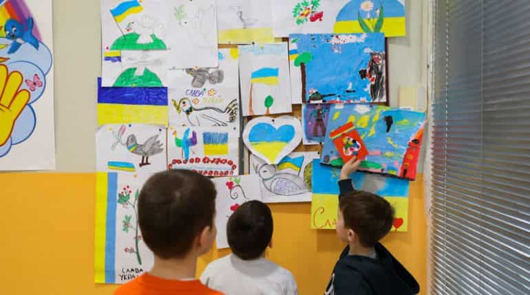 Drawings reflect their stories