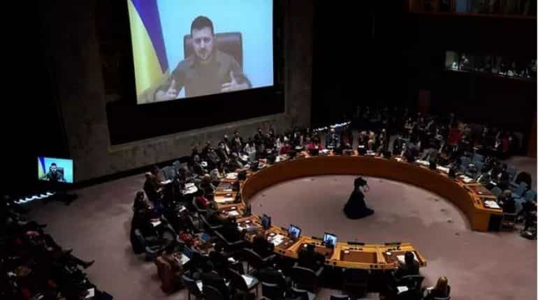 'Punish Russia or 'dissolve yourself altogether': Zelensky tells the UNSC