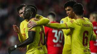 UEFA Champions League: Semi-final spot in sight as Liverpool thrash Benfica 3-1
