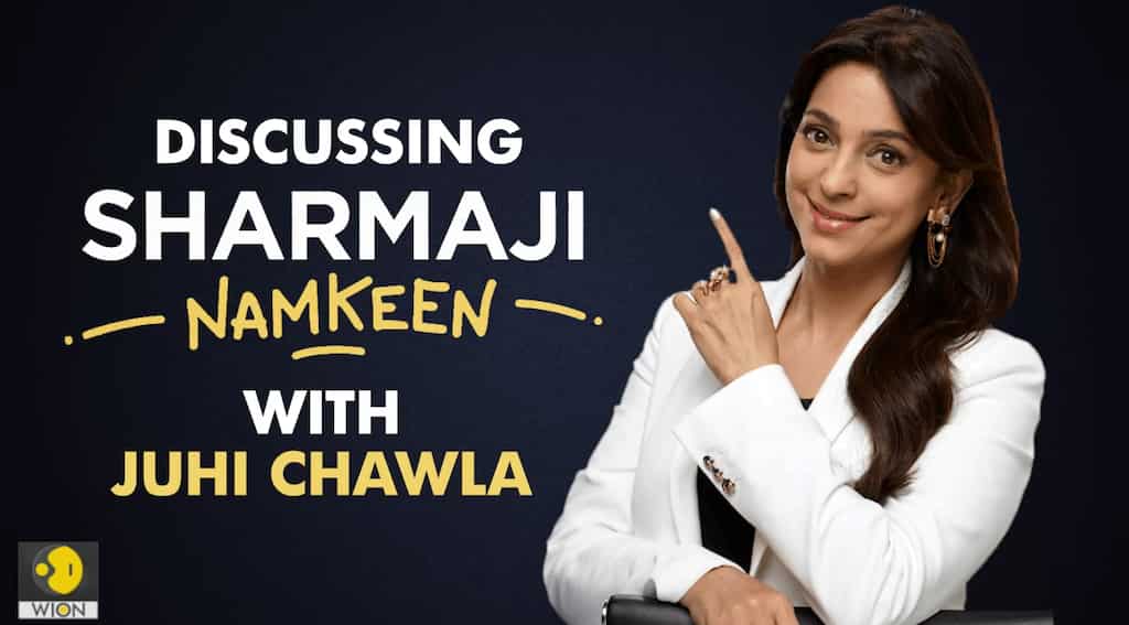 Juhi Chawla recalls her last scene with late Rishi Kapoor in 'Sharmaji Namkeen'