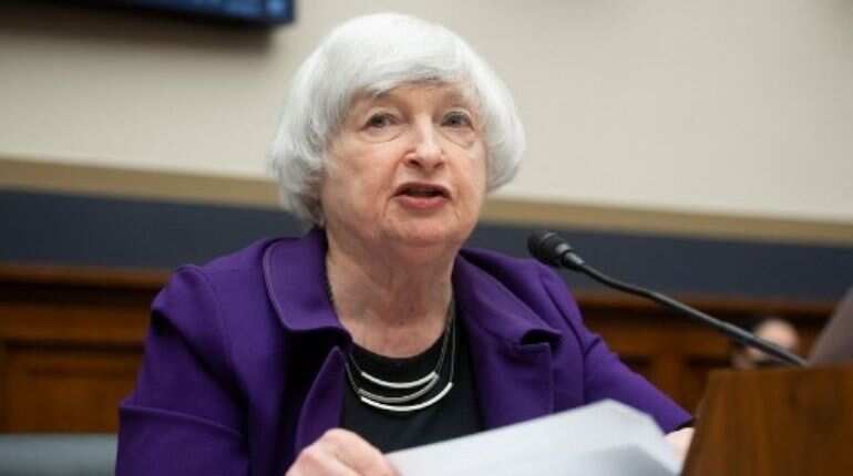 Yellen urges joint action with EU allies to release frozen Russian assets