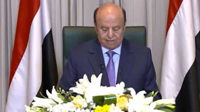 Yemen's president steps aside amid efforts to end war