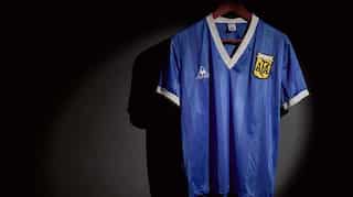 'It's not the shirt my father wore': Maradona's daughter makes bold claim ahead of 'Hand of God' shirt auction