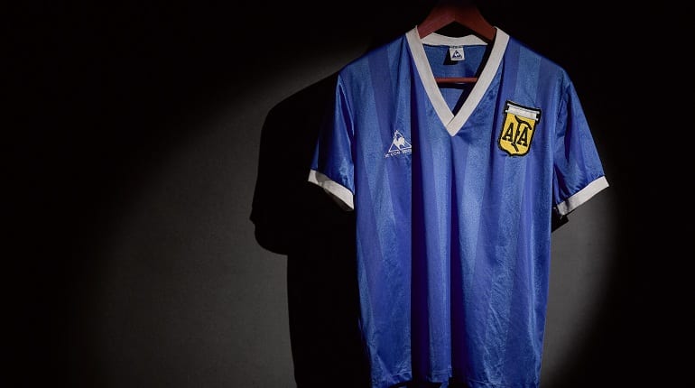 'It's not the shirt my father wore': Maradona's daughter makes bold claim ahead of 'Hand of God' shirt auction