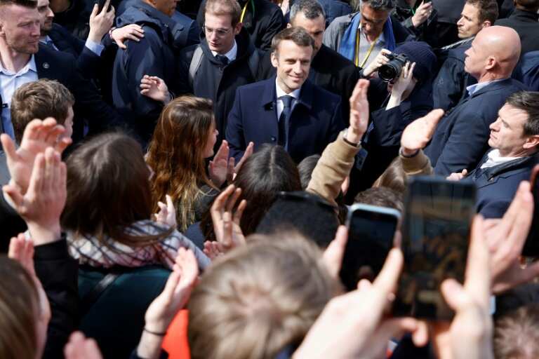 French presidential election 2022 polls: Tight race between Marine Le Pen and President Emmanuel Macron French presidential election 2022 polls: Tight race between Marine Le Pen and President Emmanuel Macron