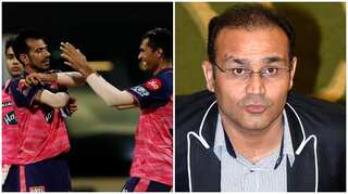 Virender Sehwag reacts to Yuzvendra Chahal's shocking revelation of being hung from balcony