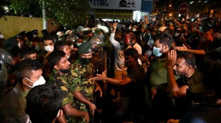 Sri Lankan shot dead by cops at anti-govt protest as fury grows over economic crisis