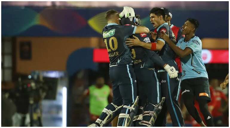 IPL 2022: Shubman Gill's 96, Rahul Tewatia's last-ball 6 keep GT unbeaten, Hardik & Co. beat PBKS IPL 2022: Shubman Gill's 96, Rahul Tewatia's last-ball 6 keep GT unbeaten, Hardik & Co. beat PBKS