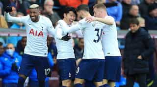 Premier League: Son Heung-min double against Leicester boosts Tottenham's top-four hopes