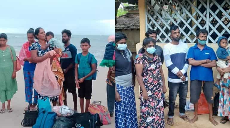 19 Sri Lankans flee economic crisis, reach India after dangerous boat ride 19 Sri Lankans flee economic crisis, reach India after dangerous boat ride