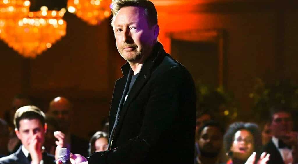 Julian Lennon performs his father's classic 'Imagine' for first time to raise funds for Ukrainian refugees