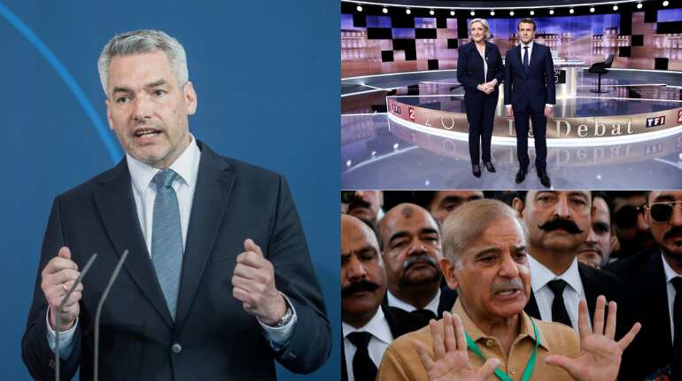 Top 10 world news: Austrian Chancellor Nehammer begins meeting with Putin, and more Top 10 world news: Austrian Chancellor Nehammer begins meeting with Putin, and more