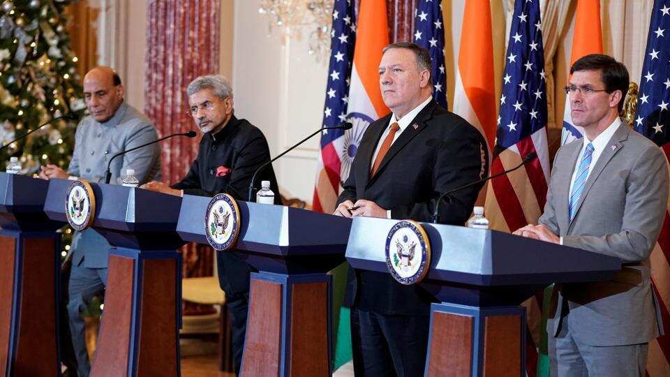 India-US 2+2 ministerial meeting: Focus on improving bilateral ties & cooperation in Asia
